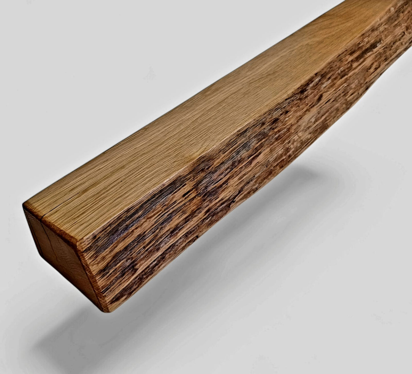 Floating Oak Mantle, Slimline Oak Mantle
