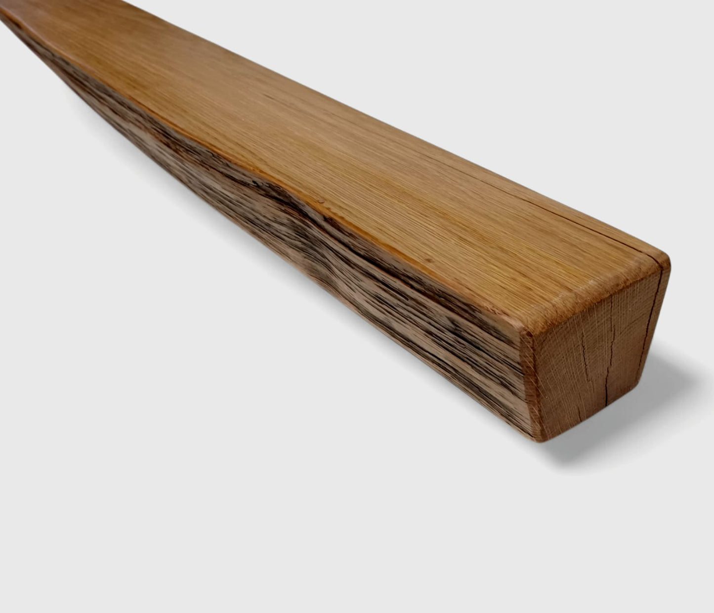 Floating Oak Mantle, Slimline Oak Mantle