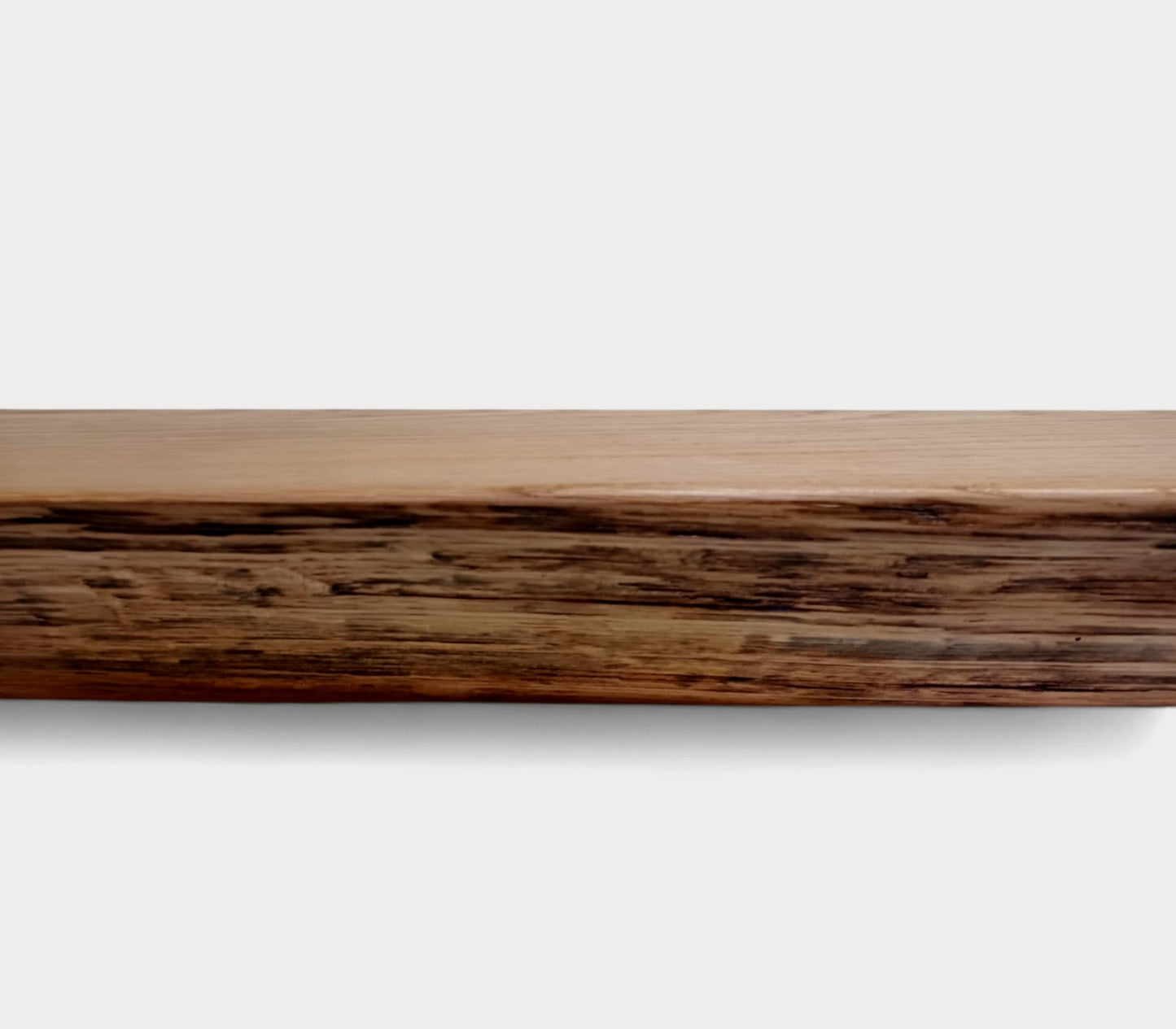 Floating Oak Mantle, Slimline Oak Mantle
