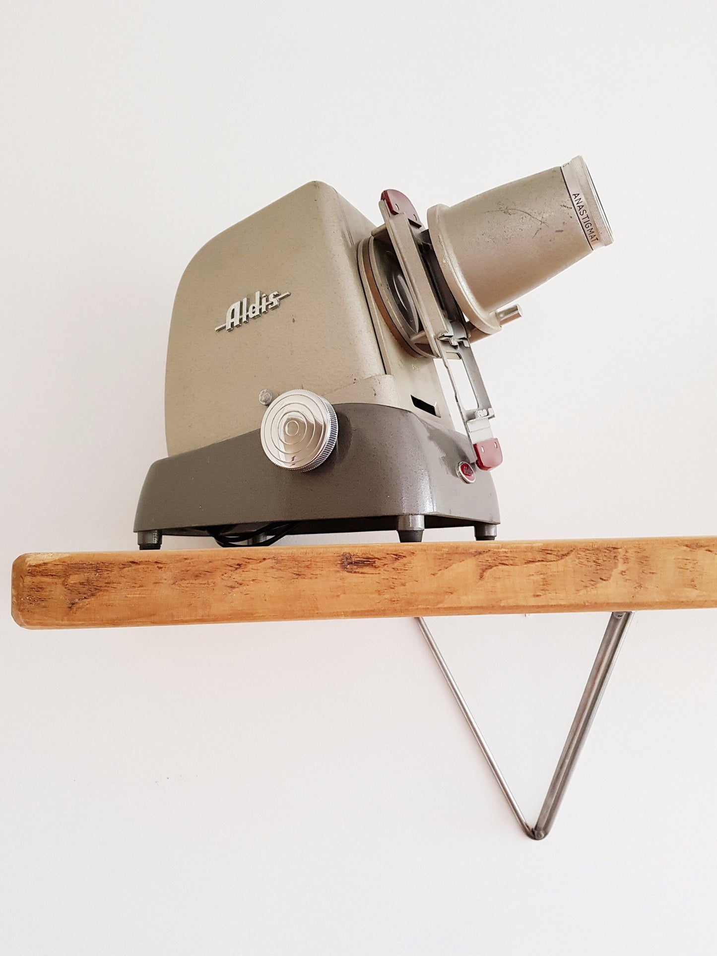 Pine Shelf with hairpin Brackets